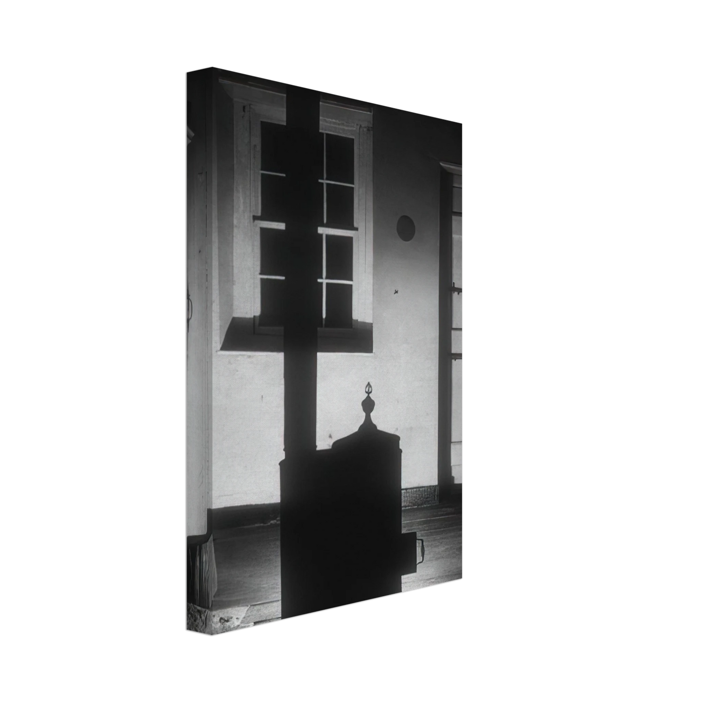 Charles Sheeler - Doylestown Houseâ€”The Stove - 1917 Canvas - 40x60 cm / 16x24 inches-canvas