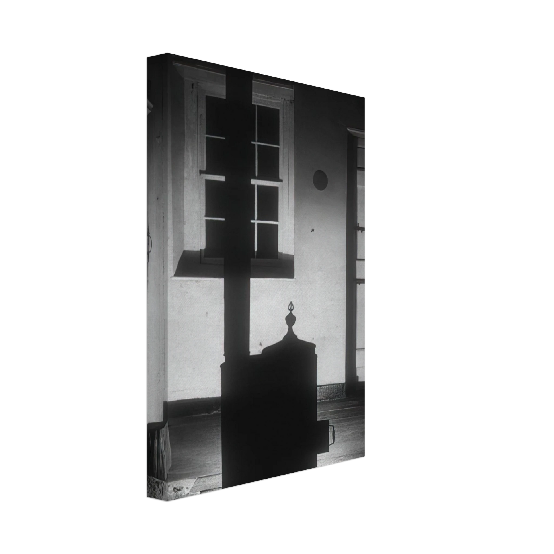 Charles Sheeler - Doylestown Houseâ€”The Stove - 1917 Canvas - 40x60 cm / 16x24 inches-canvas