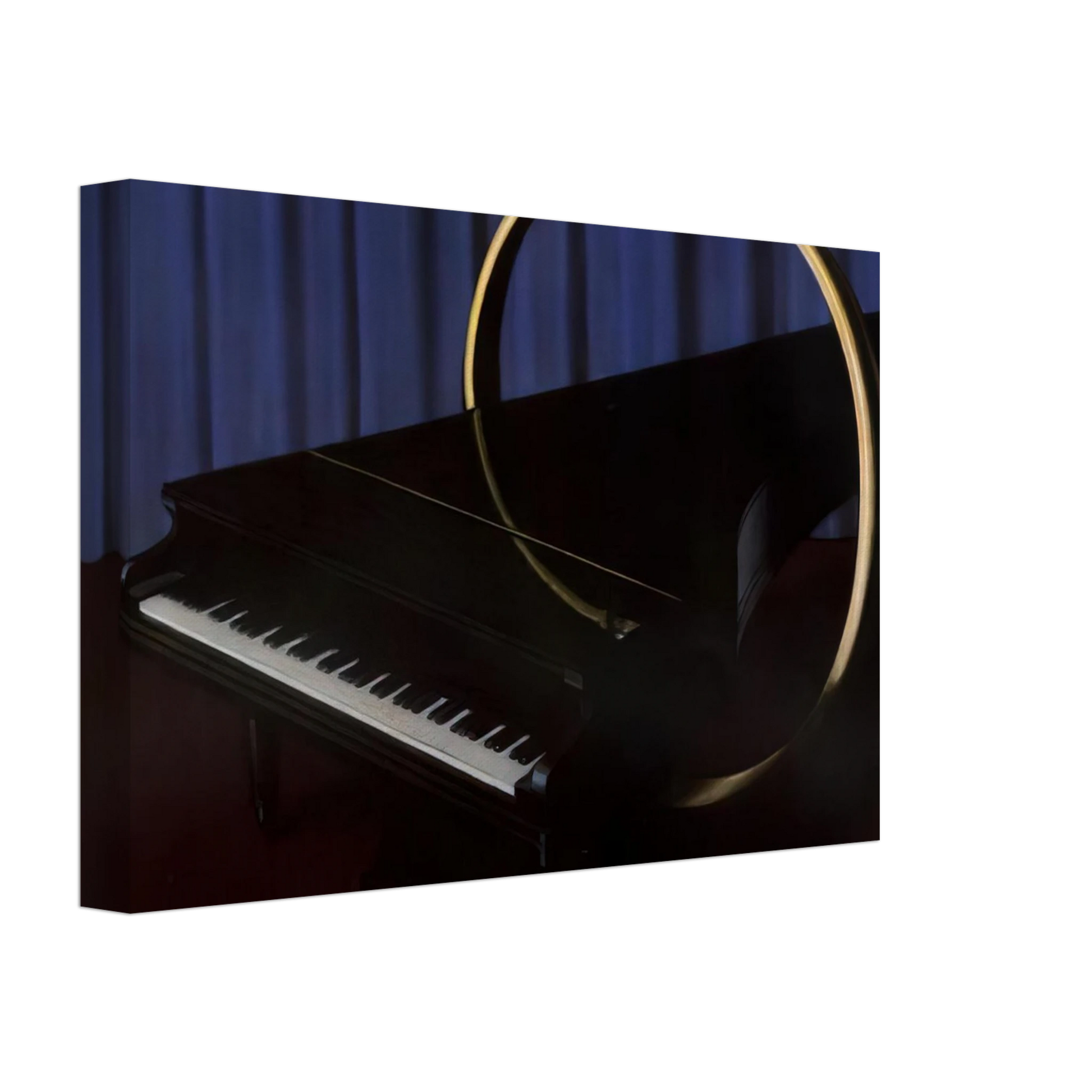 Rene Magritte - THE HAPPY HAND 1953 Canvas - 40x60 cm / 16x24 inches-canvas