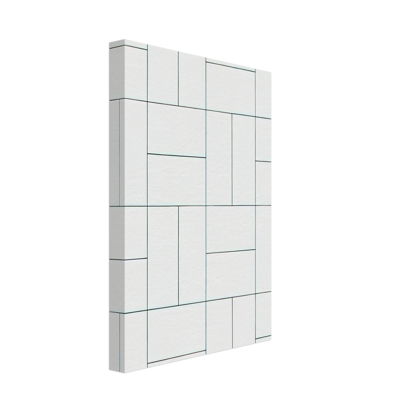 Francois Morellet - 32 Rectangles - 1953 Canvas - 70x100 cm / 28x40 inches-canvas