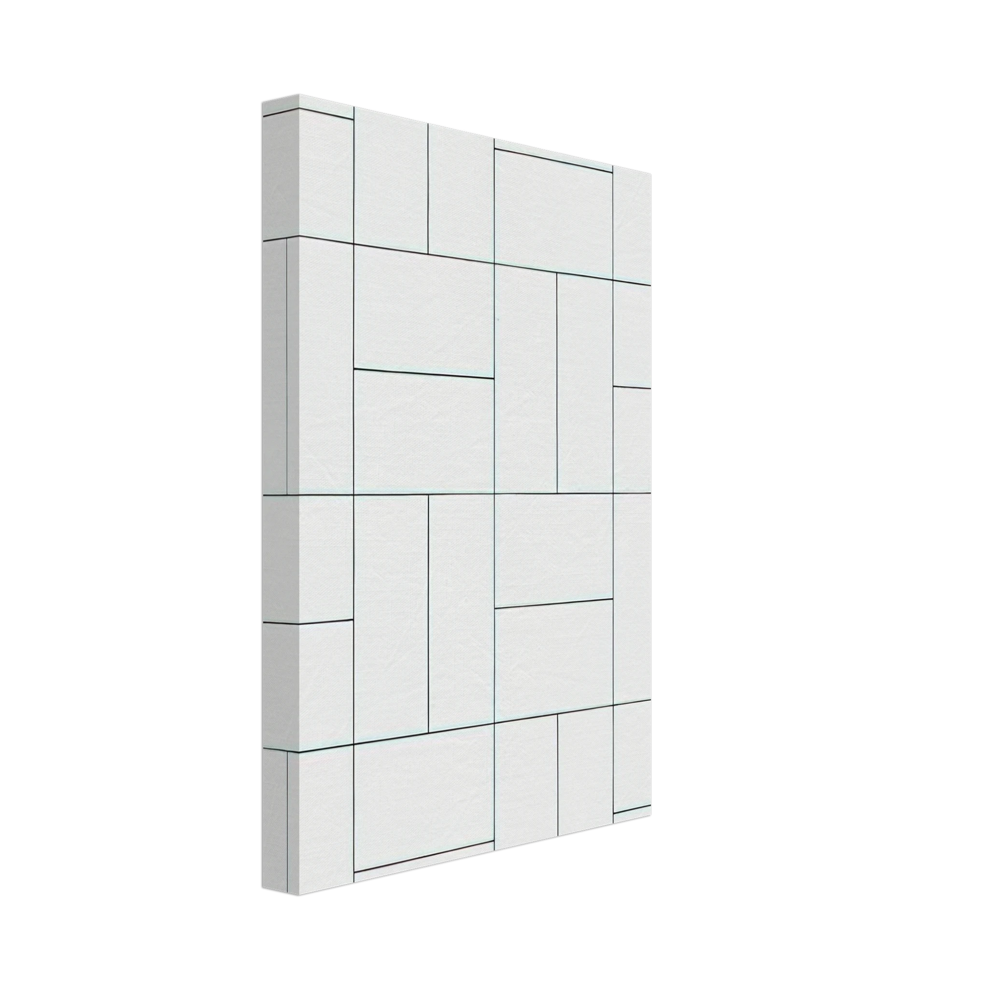 Francois Morellet - 32 Rectangles - 1953 Canvas - 70x100 cm / 28x40 inches-canvas