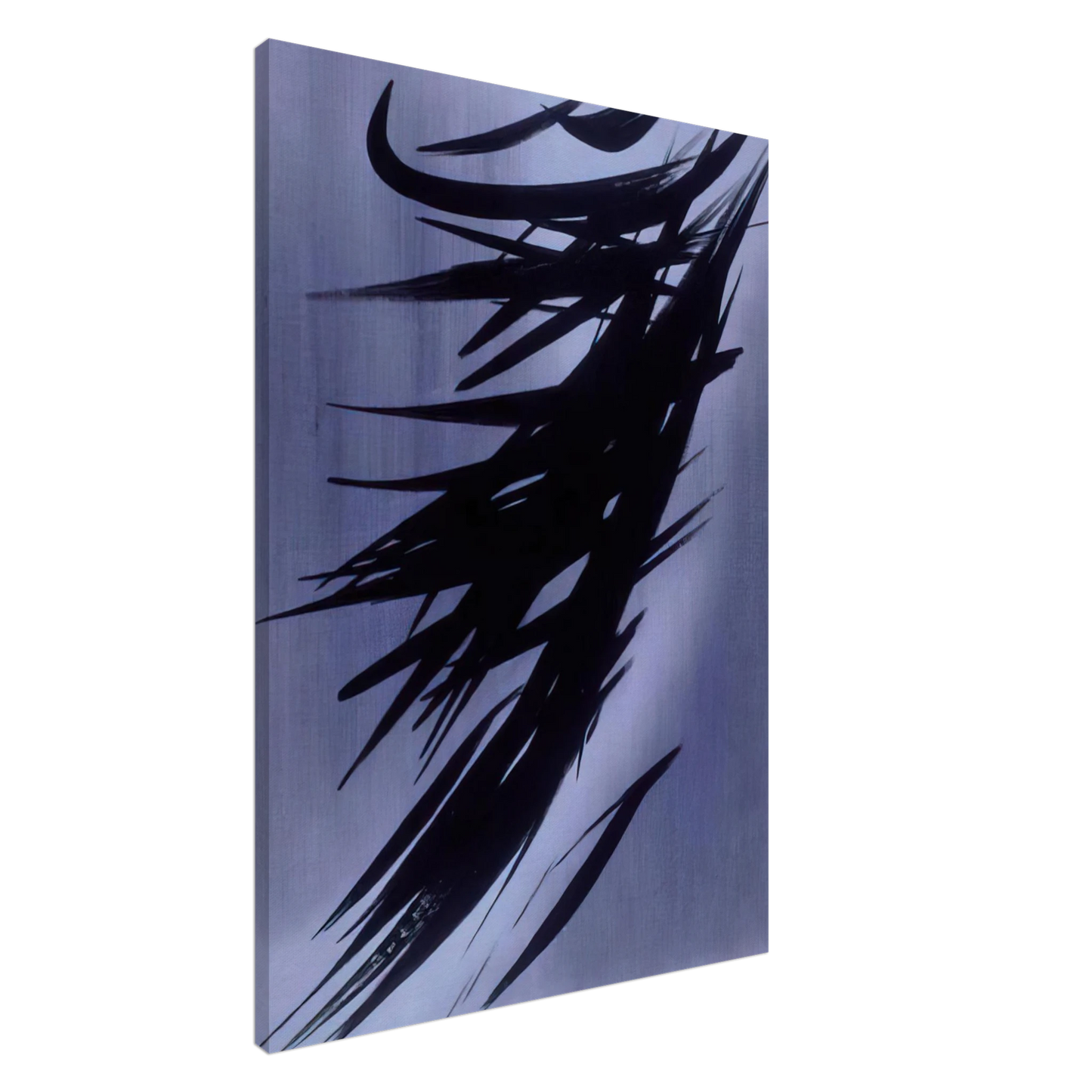 Hans Hartung - Untitled T1958-3 - 1958 Canvas - 20x30 cm / 8x12 inches-canvas