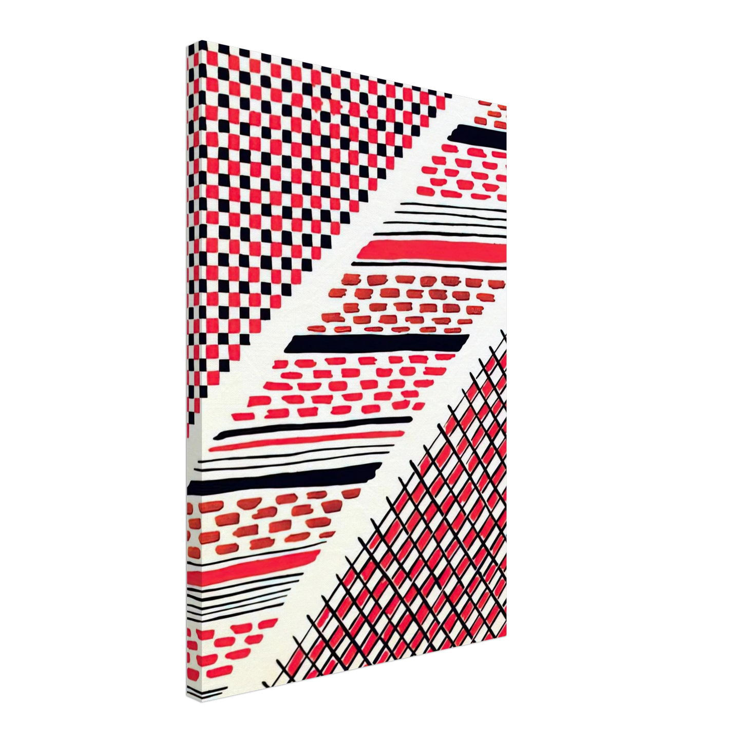 Sonia Delaunay - COMPOSITION 13 Canvas - 70x100 cm / 28x40 inches-canvas