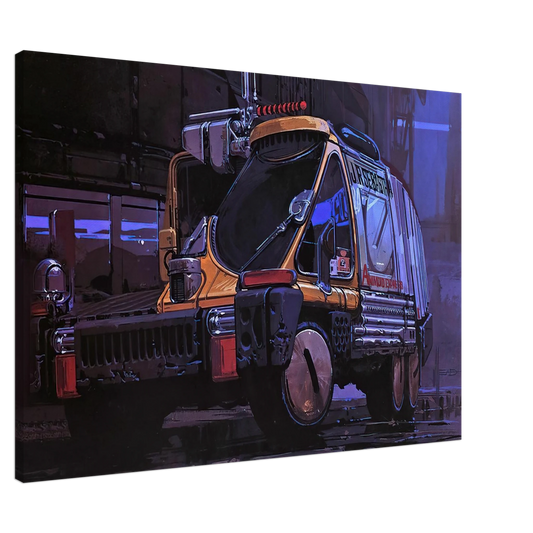 Syd Mead - Syd Mead Canvas - 20x30 cm / 8x12 inches-canvas