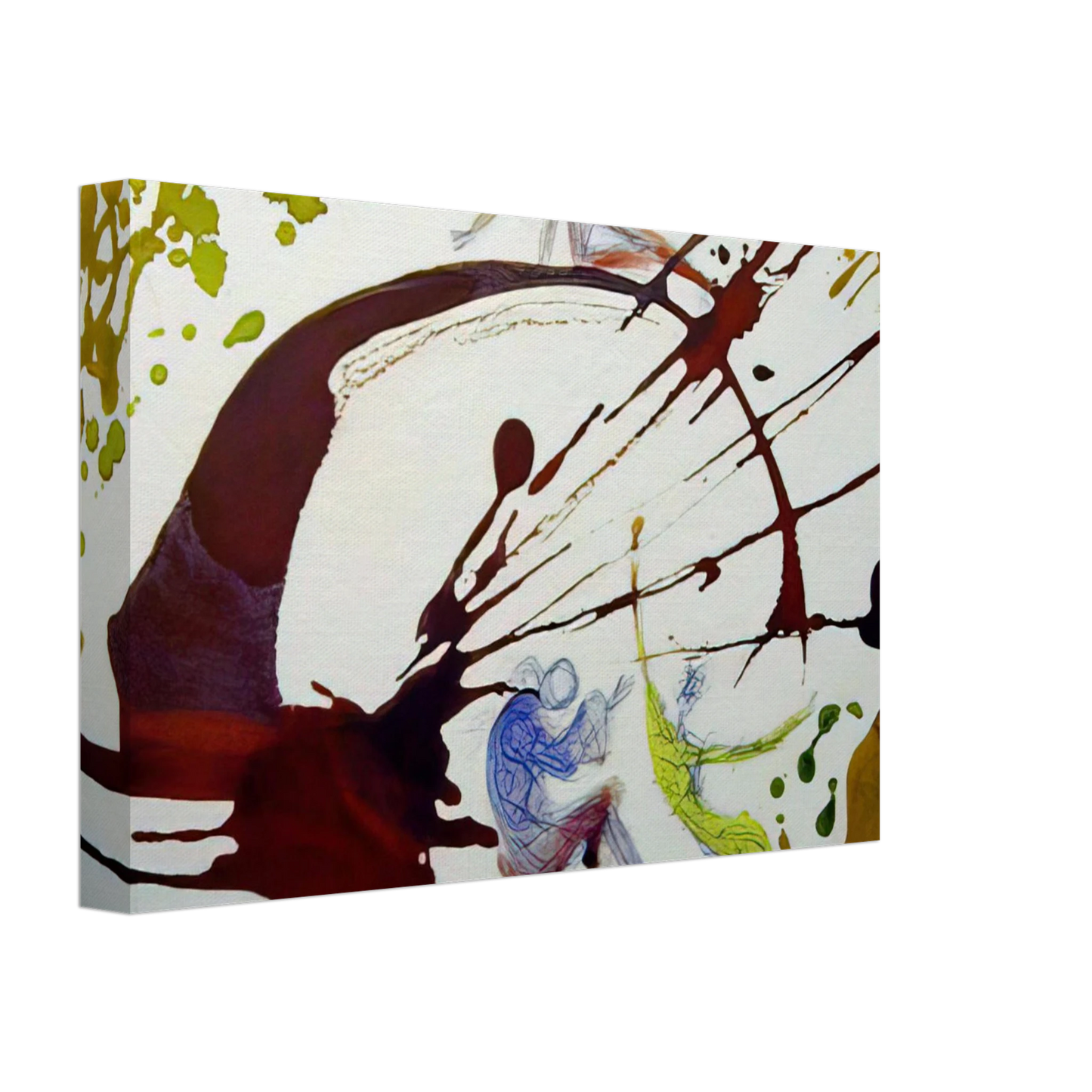 Salvador Dali - IN PRINCIPIODEUS CREAVIT 1964 Canvas - 40x60 cm / 16x24 inches-canvas