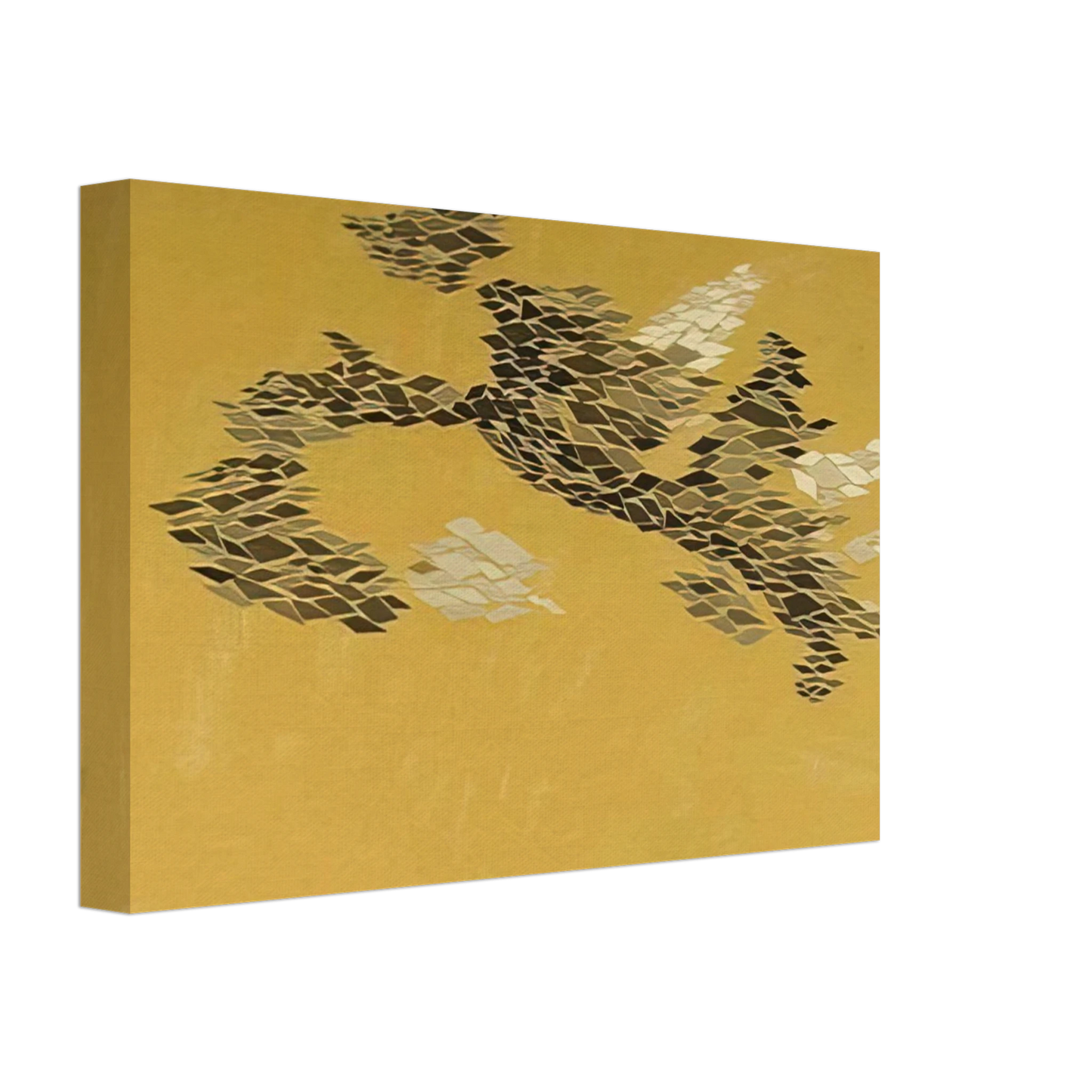 Robert Goodnough - Flying Rectangles - 1969 Canvas - 40x60 cm / 16x24 inches-canvas