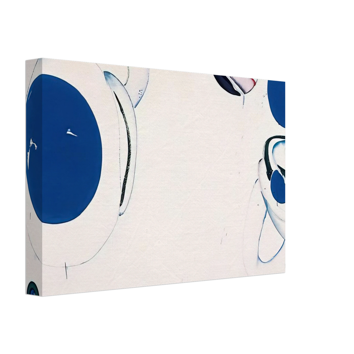 Sam Francis - Blue Balls VIII Canvas - 40x60 cm / 16x24 inches-canvas