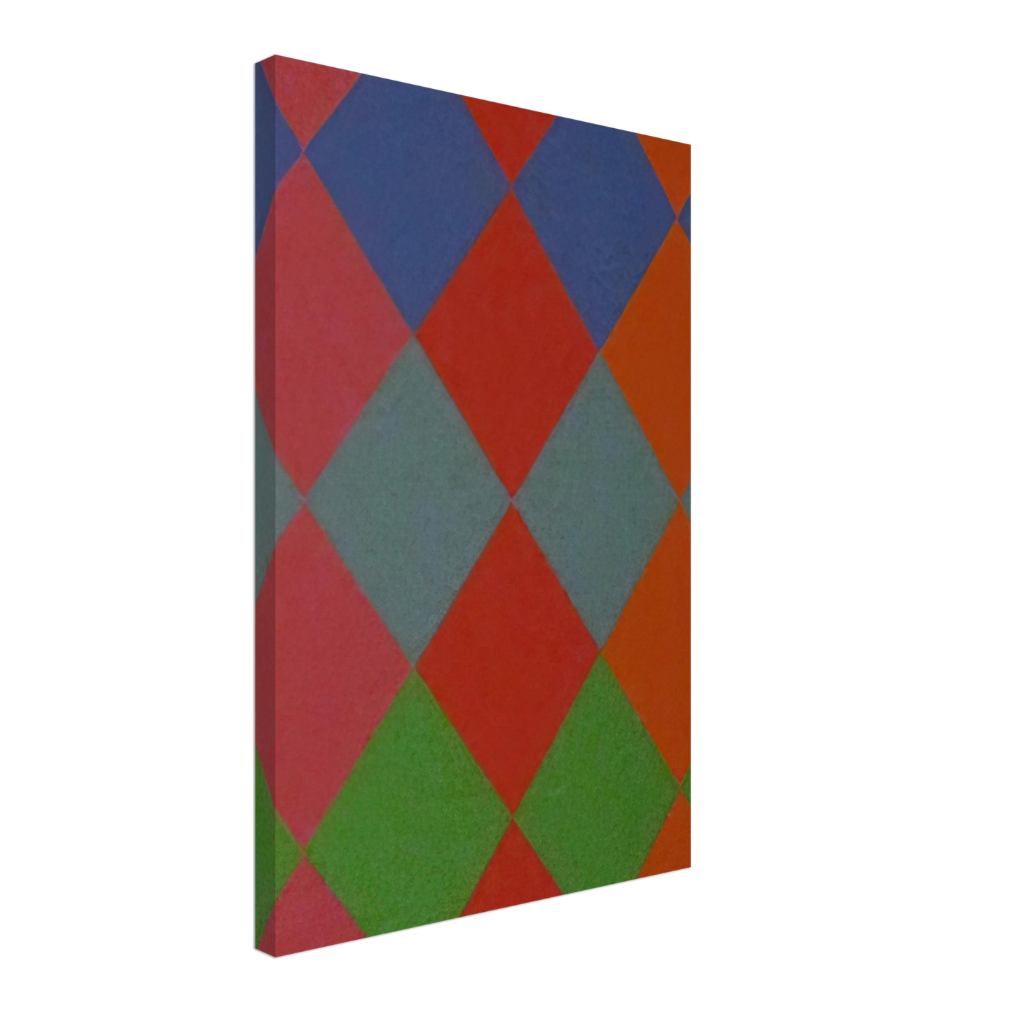 Max Bill - Geometric Composition - 1966 Canvas - 40x60 cm / 16x24 inches-canvas