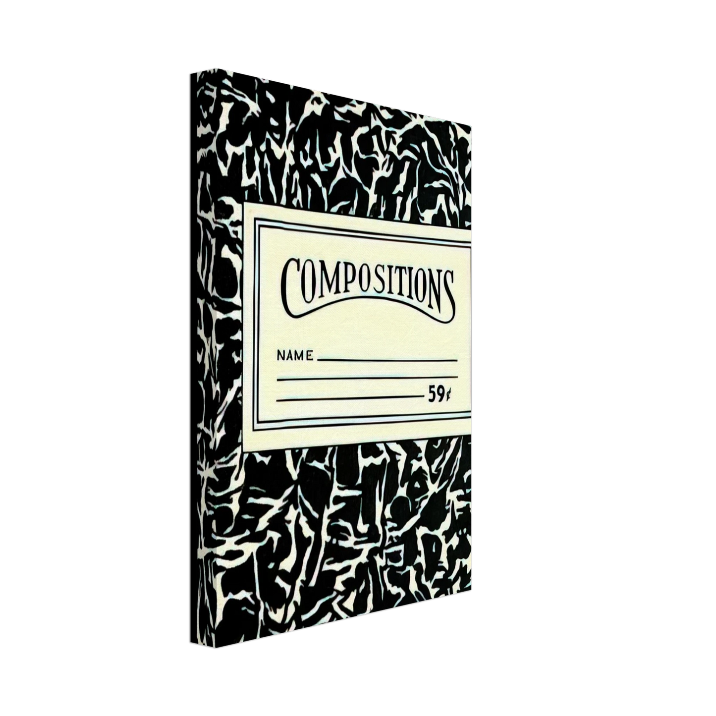 Roy Lichtenstein - COMPOSITIONS II 1964 Canvas - 70x100 cm / 28x40 inches-canvas