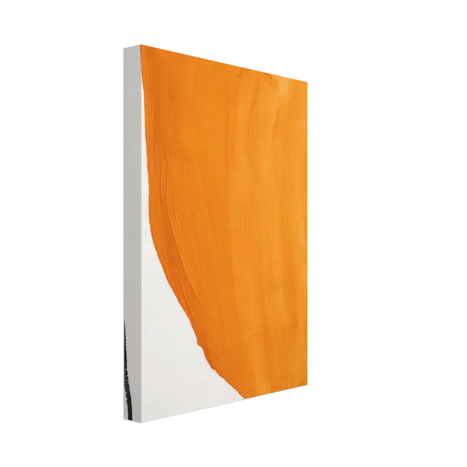 Helen Frankenthaler - Orange Downpour - 1970 Canvas - 40x60 cm / 16x24 inches-canvas