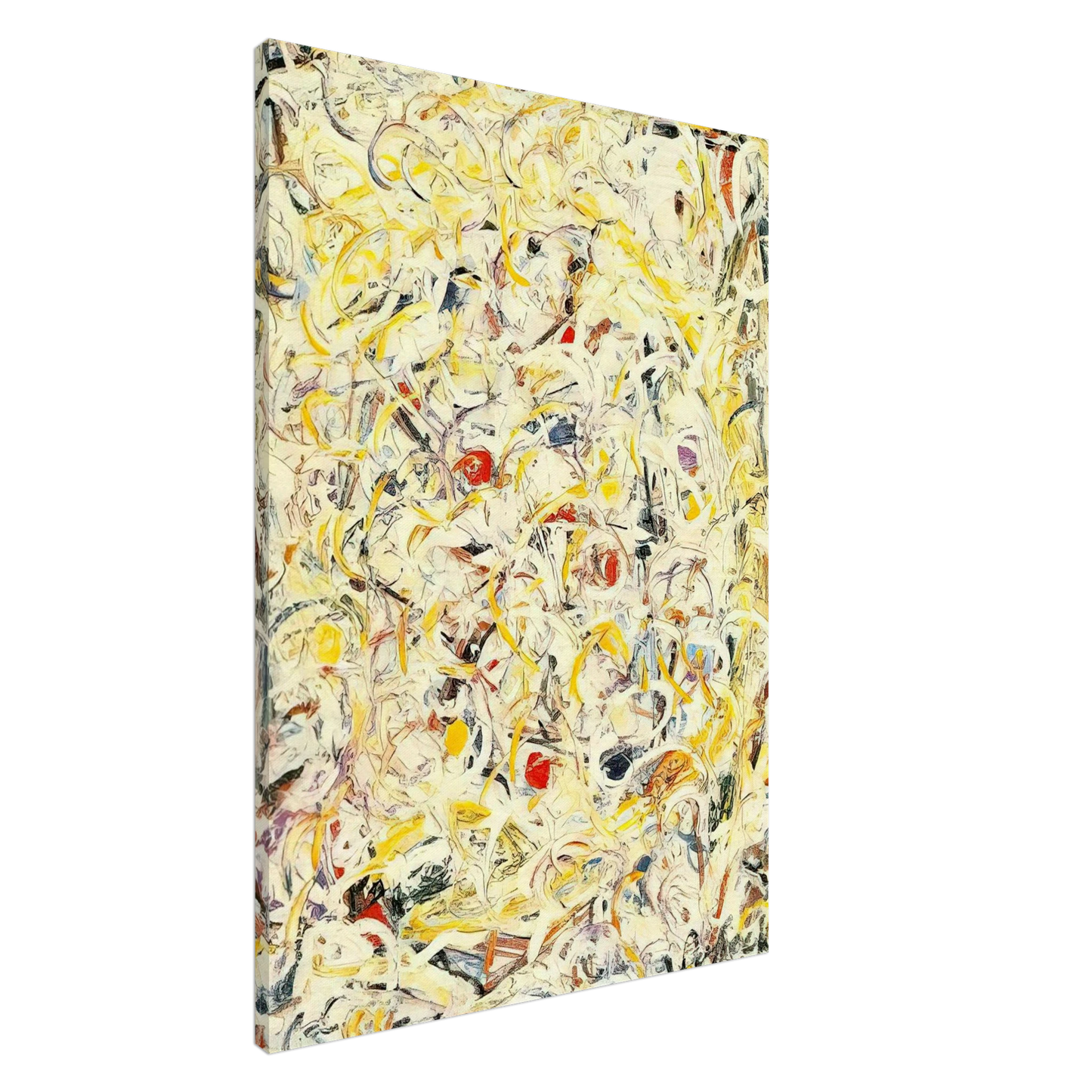 Jackson Pollock - SHIMMERING SUBSTANCE 1946 1 Canvas - 20x30 cm / 8x12 inches-canvas
