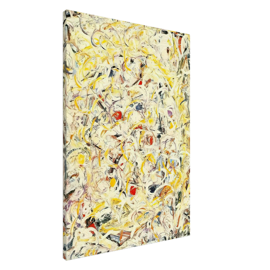 Jackson Pollock - SHIMMERING SUBSTANCE 1946 1 Canvas - 20x30 cm / 8x12 inches-canvas