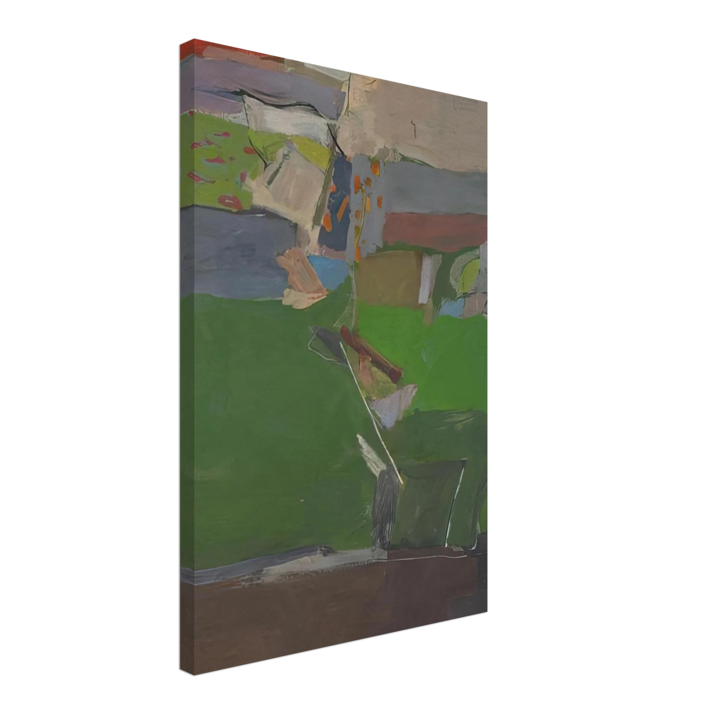 Richard Diebenkorn - Berkeley #13 Canvas - 70x100 cm / 28x40 inches-canvas