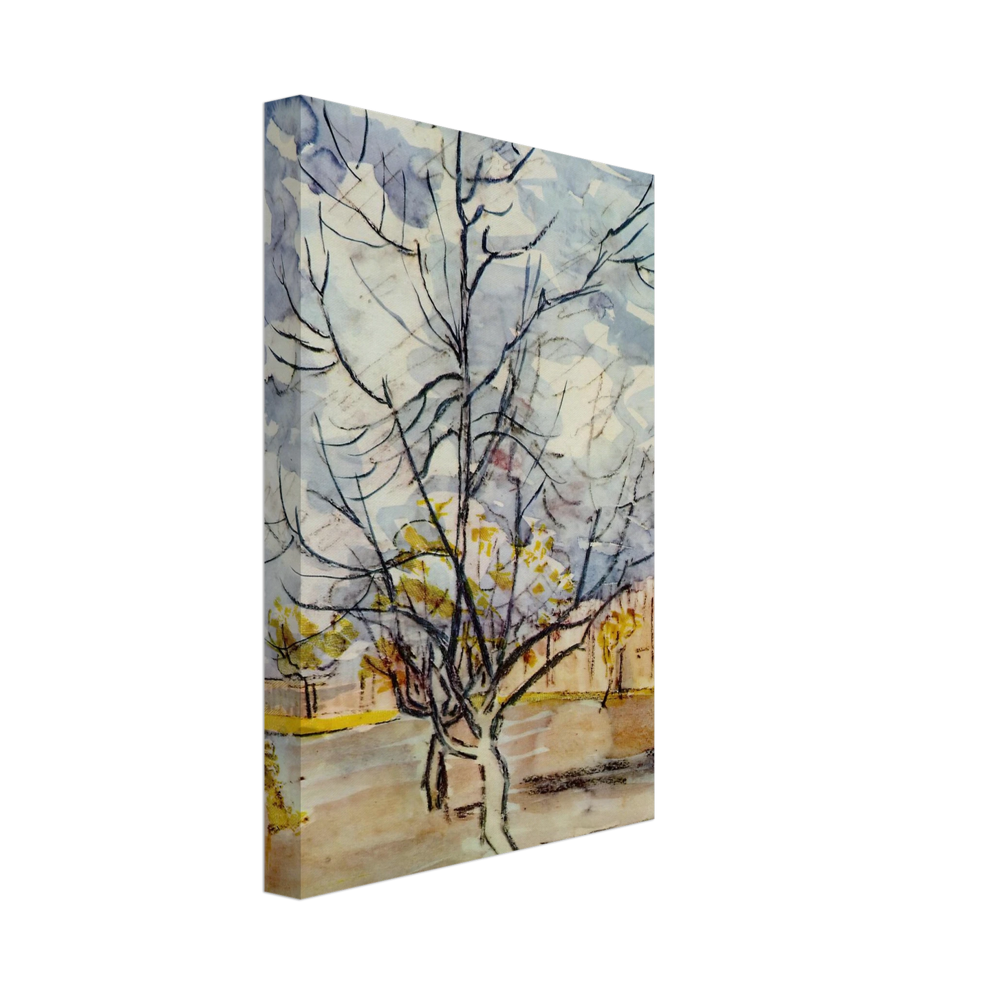 Vincent van Gogh - Pink Peach Trees Canvas - 70x100 cm / 28x40 inches-canvas
