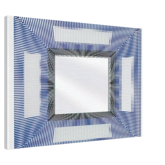 Jesus Rafael Soto - MIRROR 2005 Canvas - 20x30 cm / 8x12 inches-canvas