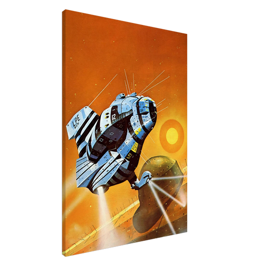 Chris Foss - Chris Foss Canvas - 20x30 cm / 8x12 inches-canvas