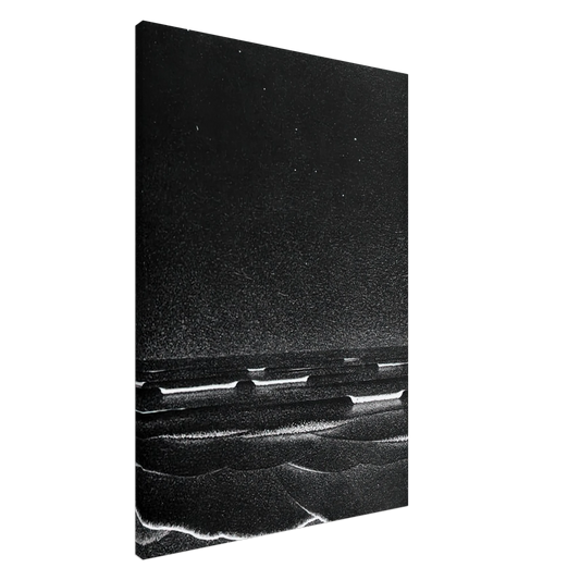 MC Escher - FLUORESCENT SEA Canvas - 20x30 cm / 8x12 inches-canvas