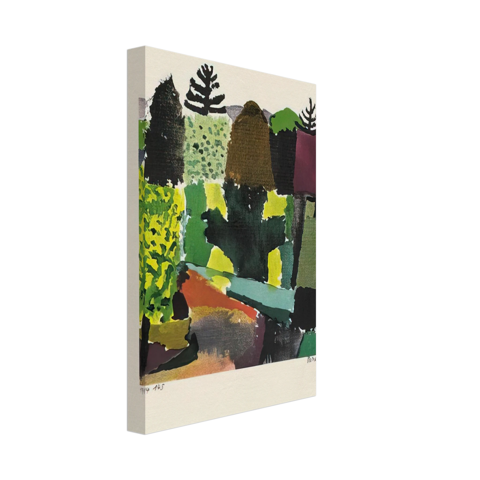 Paul Klee - PARK 1920 Canvas - 40x60 cm / 16x24 inches-canvas
