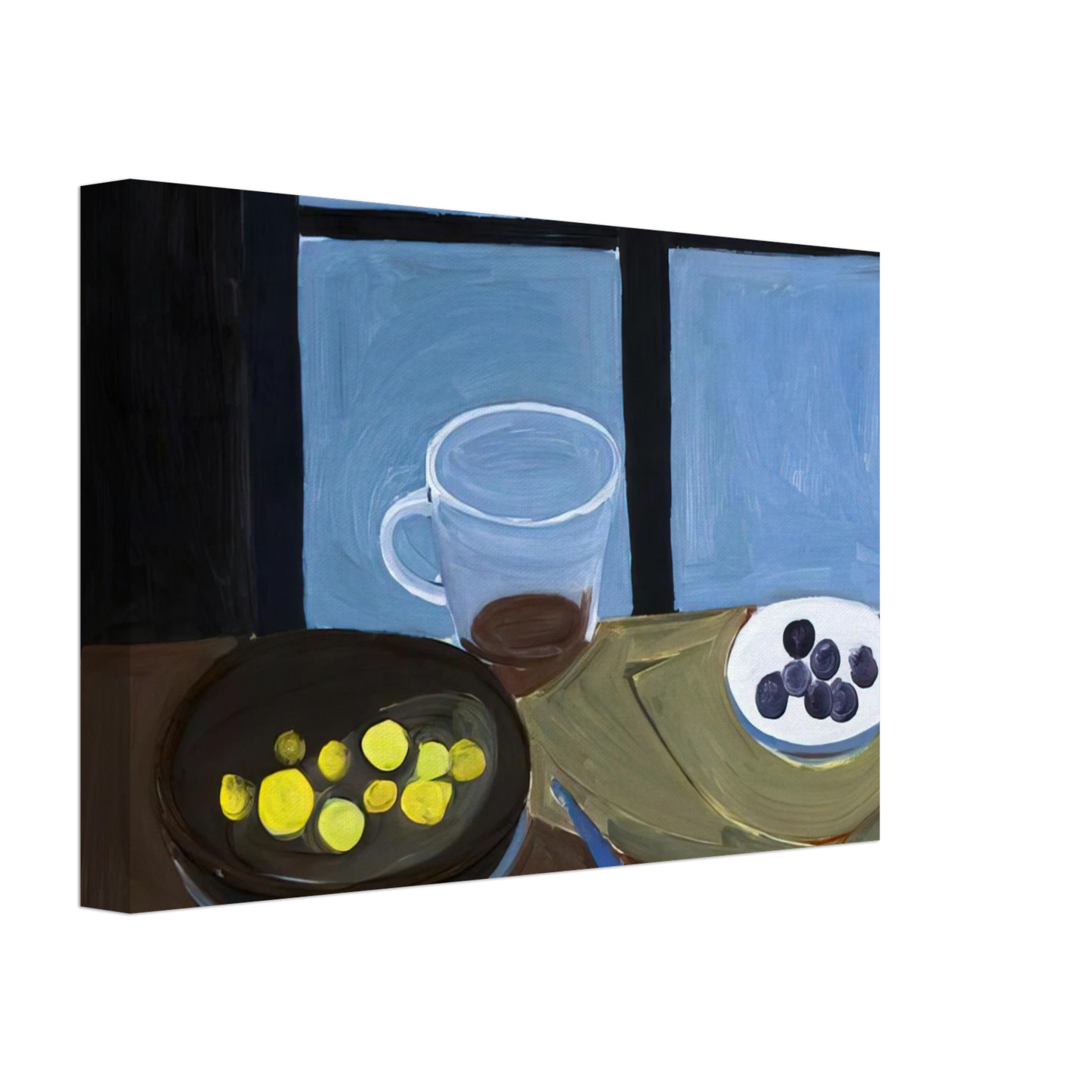 William Scott - Still Life - 1949 Canvas - 40x60 cm / 16x24 inches-canvas