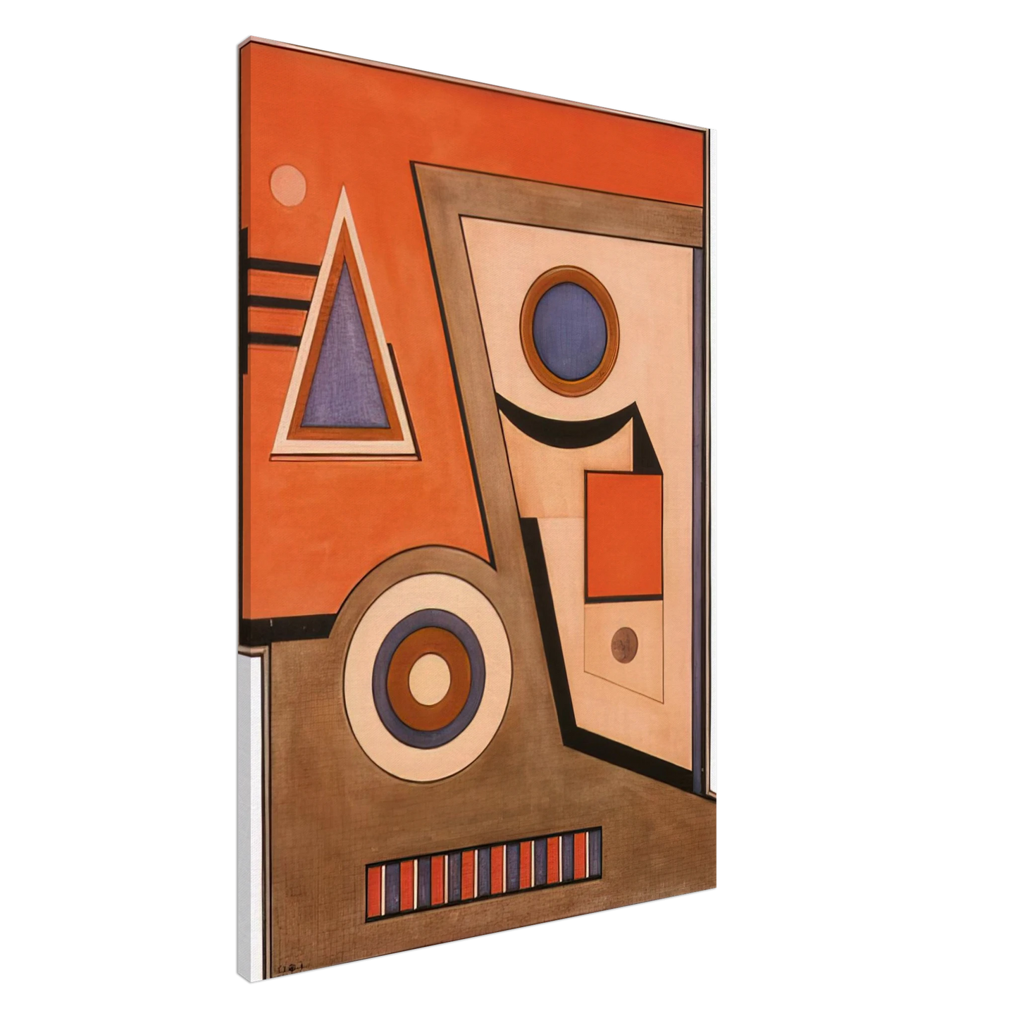 Carmelo Arden Quin - Almagro - Concretism Canvas - 20x30 cm / 8x12 inches-canvas