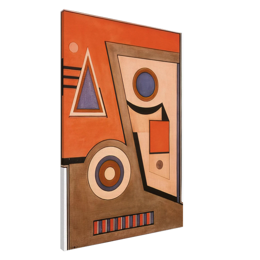 Carmelo Arden Quin - Almagro - Concretism Canvas - 20x30 cm / 8x12 inches-canvas