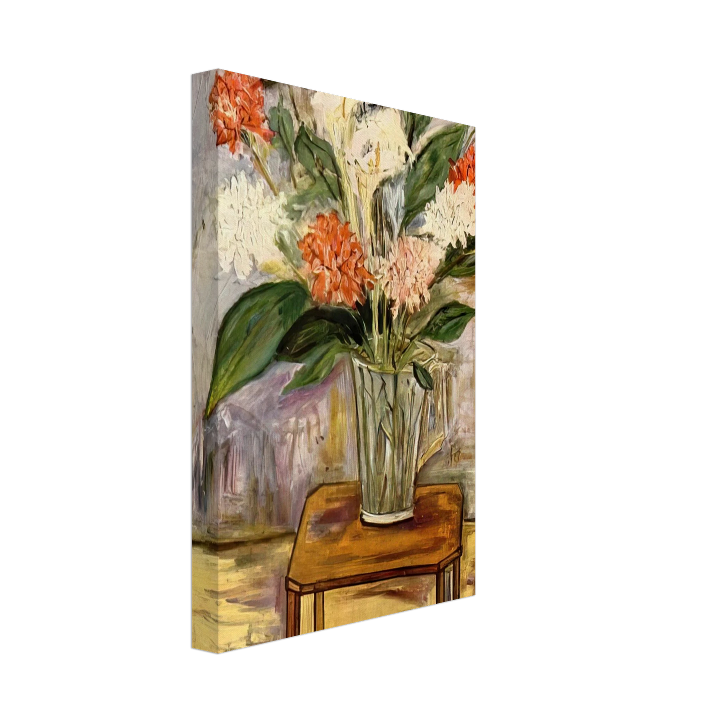 Maurice Utrillo - FLOWERS Canvas - 40x60 cm / 16x24 inches-canvas