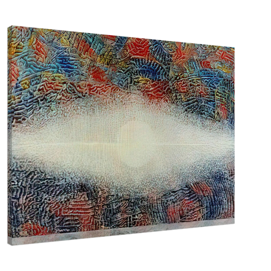 Jimmy Ernst - Mombosa - 1975 Canvas - 20x30 cm / 8x12 inches-canvas