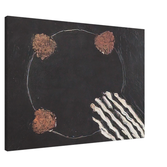 Forrest Bess - Untitled, No. 14 - 1952 Canvas - 20x30 cm / 8x12 inches-canvas