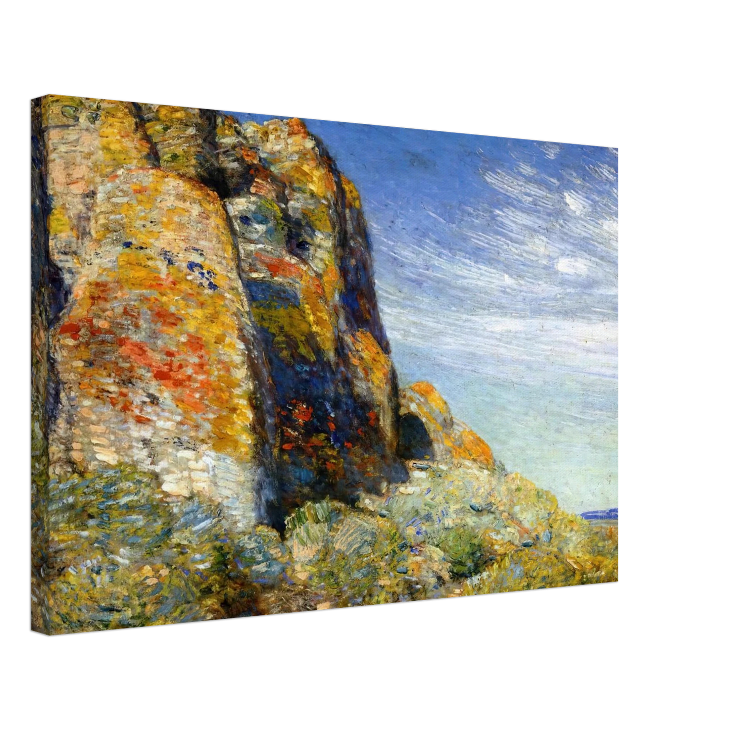 Childe Hassam - Harney Desert 02 Canvas - 40x60 cm / 16x24 inches-canvas