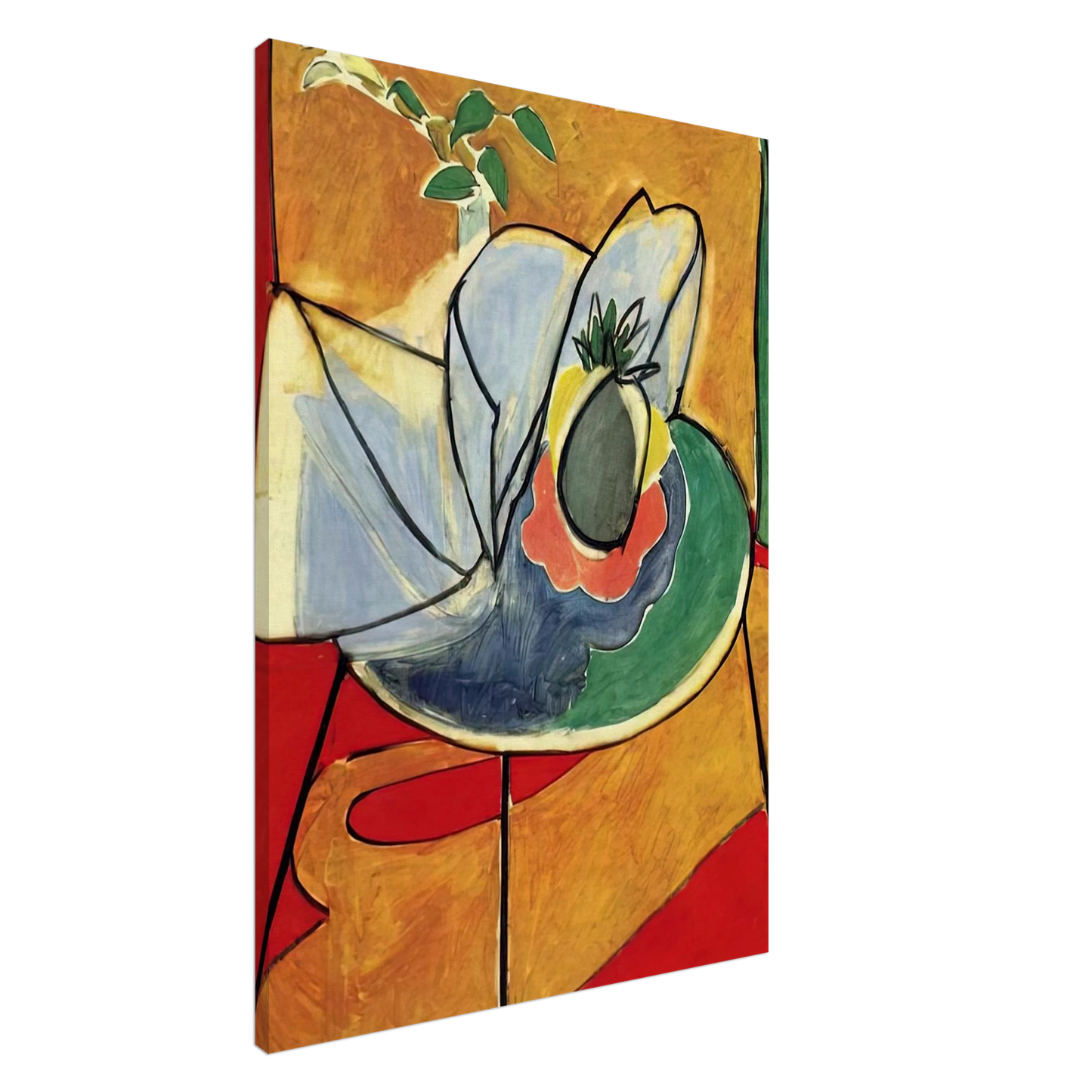 Henri Matisse - THE PINAPPLE 1948 Canvas - 20x30 cm / 8x12 inches-canvas