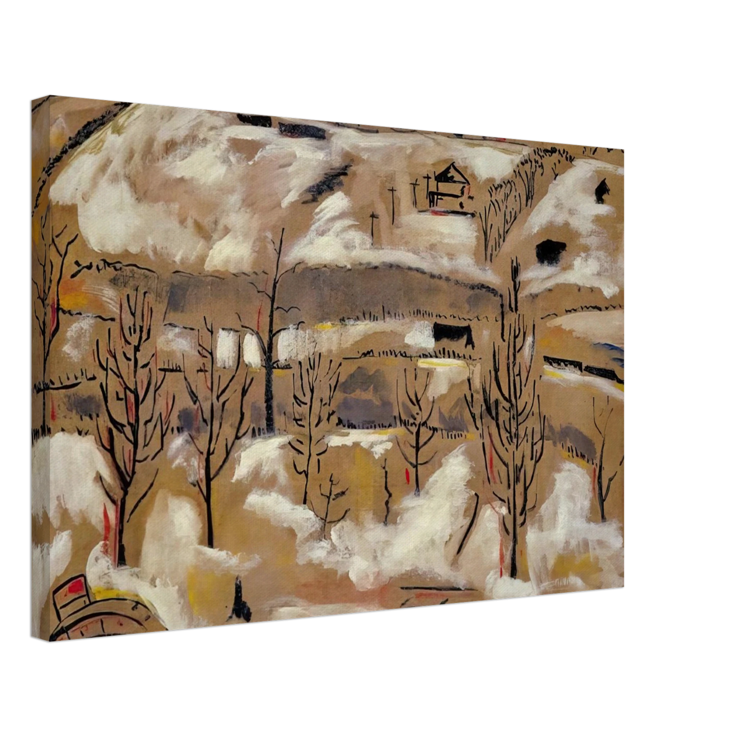 Man Ray - THE HILL Canvas - 40x60 cm / 16x24 inches-canvas