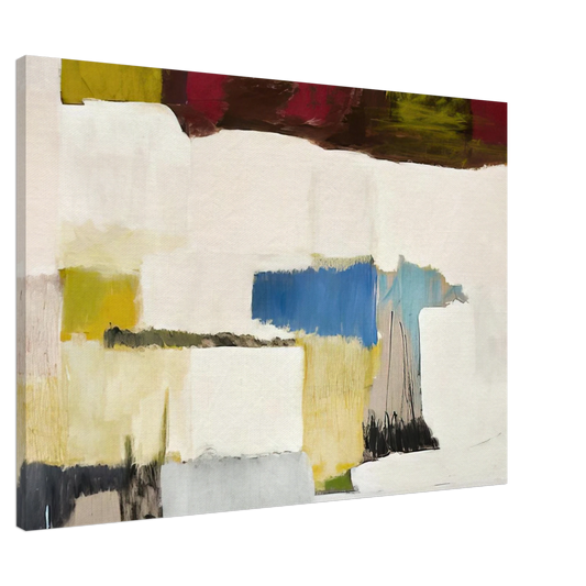 Giorgio Cavallon - Untitled - 1980 Canvas - 20x30 cm / 8x12 inches-canvas