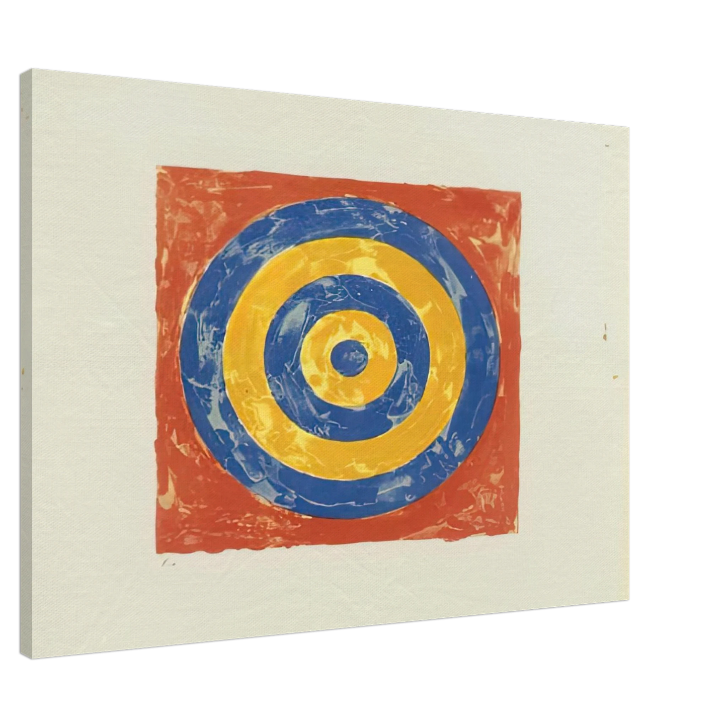 Jasper Johns - TARGET UNIVERSAL LIMITED ART EDITIONS 35 Canvas - 20x30 cm / 8x12 inches-canvas