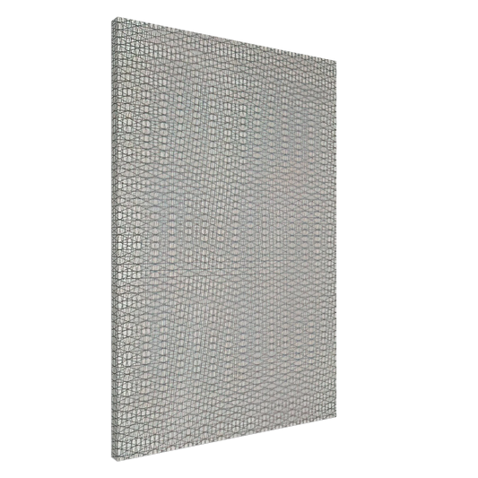 Francois Morellet - 3 grillages superposes 0Â°, 15Â°, -15Â° - 1959 Canvas - 20x30 cm / 8x12 inches-canvas