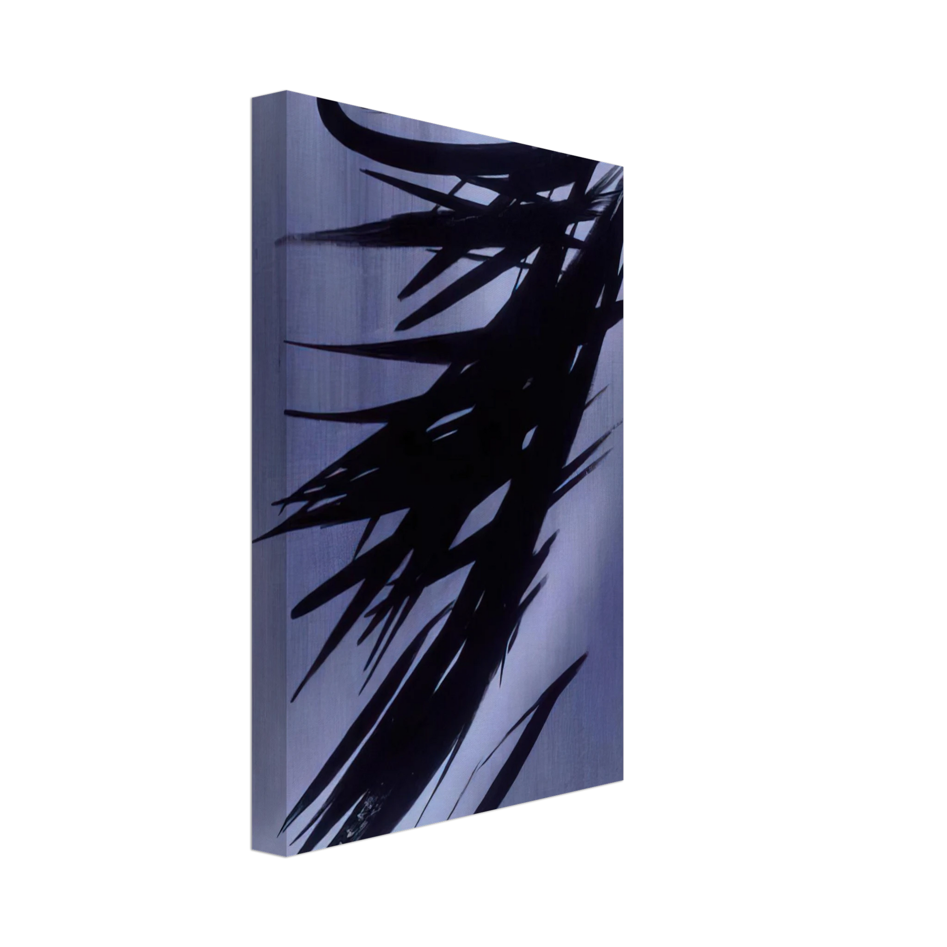 Hans Hartung - Untitled T1958-3 - 1958 Canvas - 40x60 cm / 16x24 inches-canvas