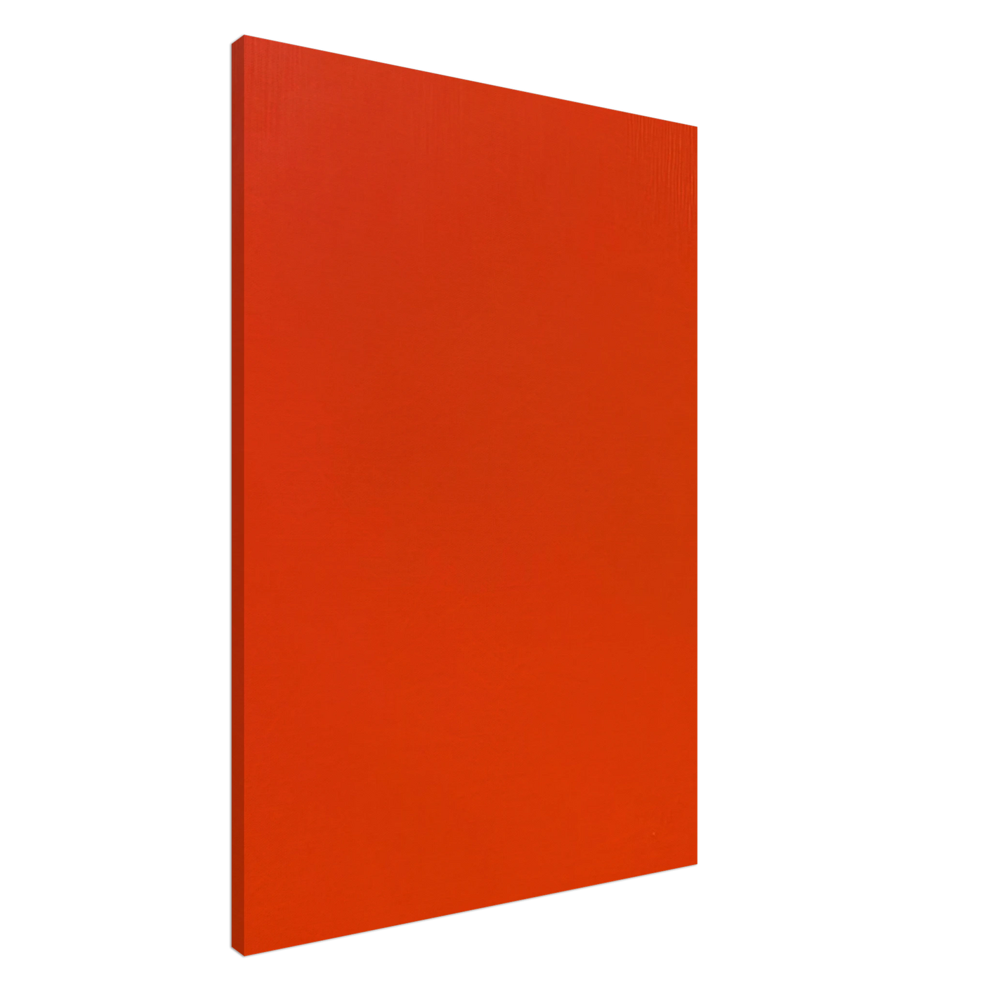 Marcia Hafif - Vermilion Canvas - 20x30 cm / 8x12 inches-canvas