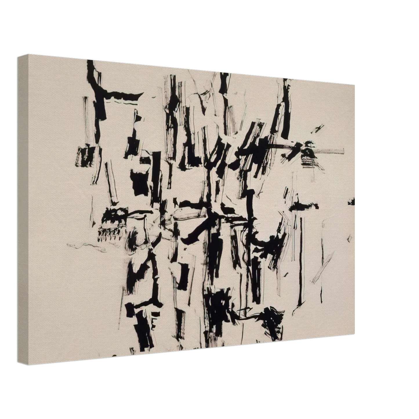 Philip Guston - DRAWING RELATED TO ZONE DRAWING NO 19 Canvas - 70x100 cm / 28x40 inches-canvas