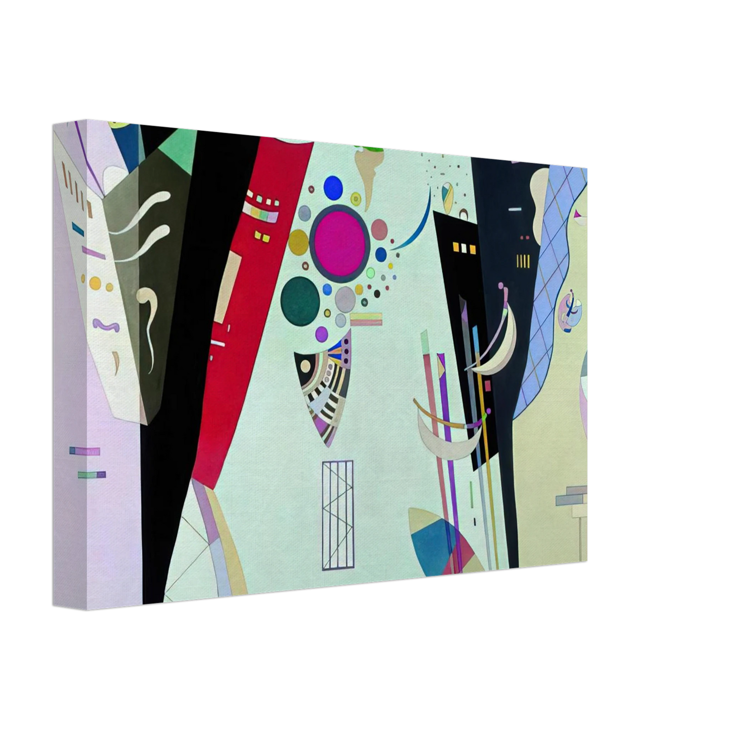 Wassily Kandinsky - RECIPROCAL ACCORDS 1942 Canvas - 70x100 cm / 28x40 inches-canvas