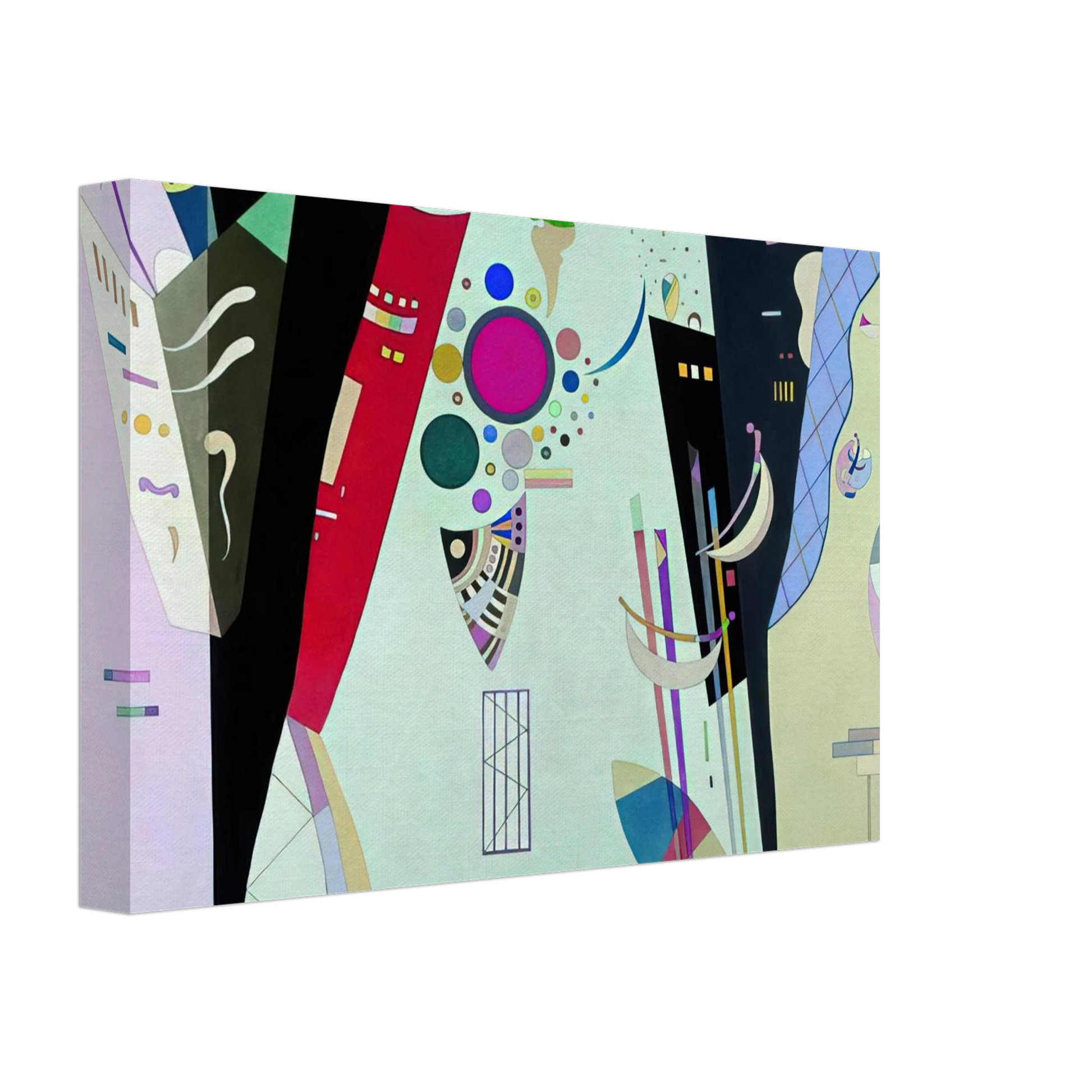 Wassily Kandinsky - RECIPROCAL ACCORDS 1942 Canvas - 70x100 cm / 28x40 inches-canvas