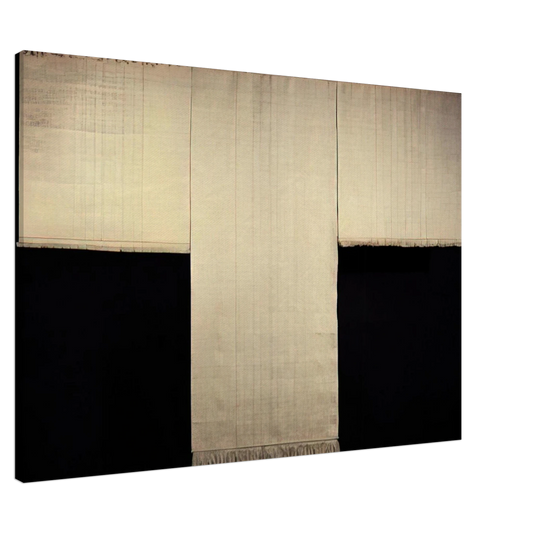 Lenore Tawney - TAU 1974 Canvas - 20x30 cm / 8x12 inches-canvas