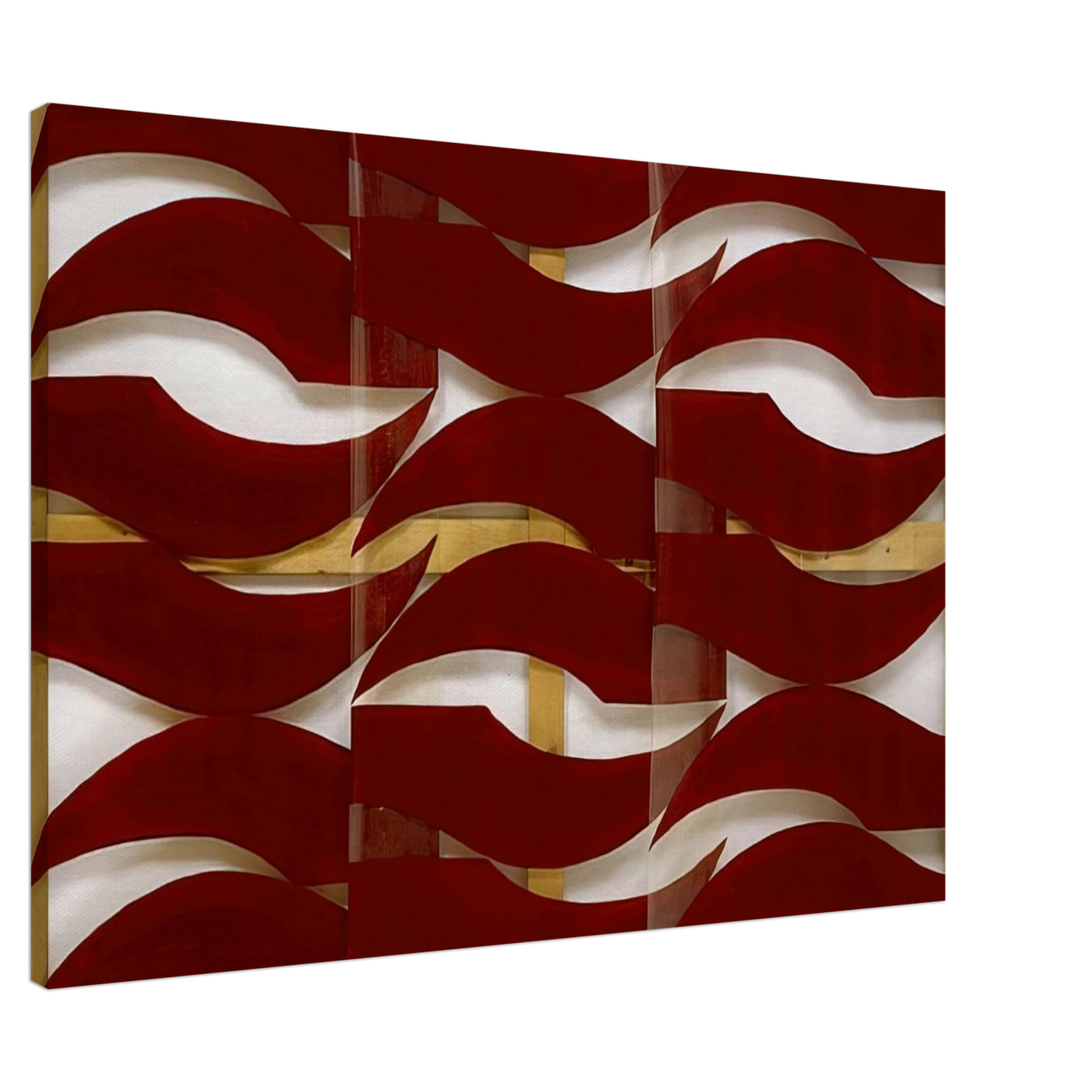 Carla Accardi - Rosso scuro - 1974 Canvas - 20x30 cm / 8x12 inches-canvas