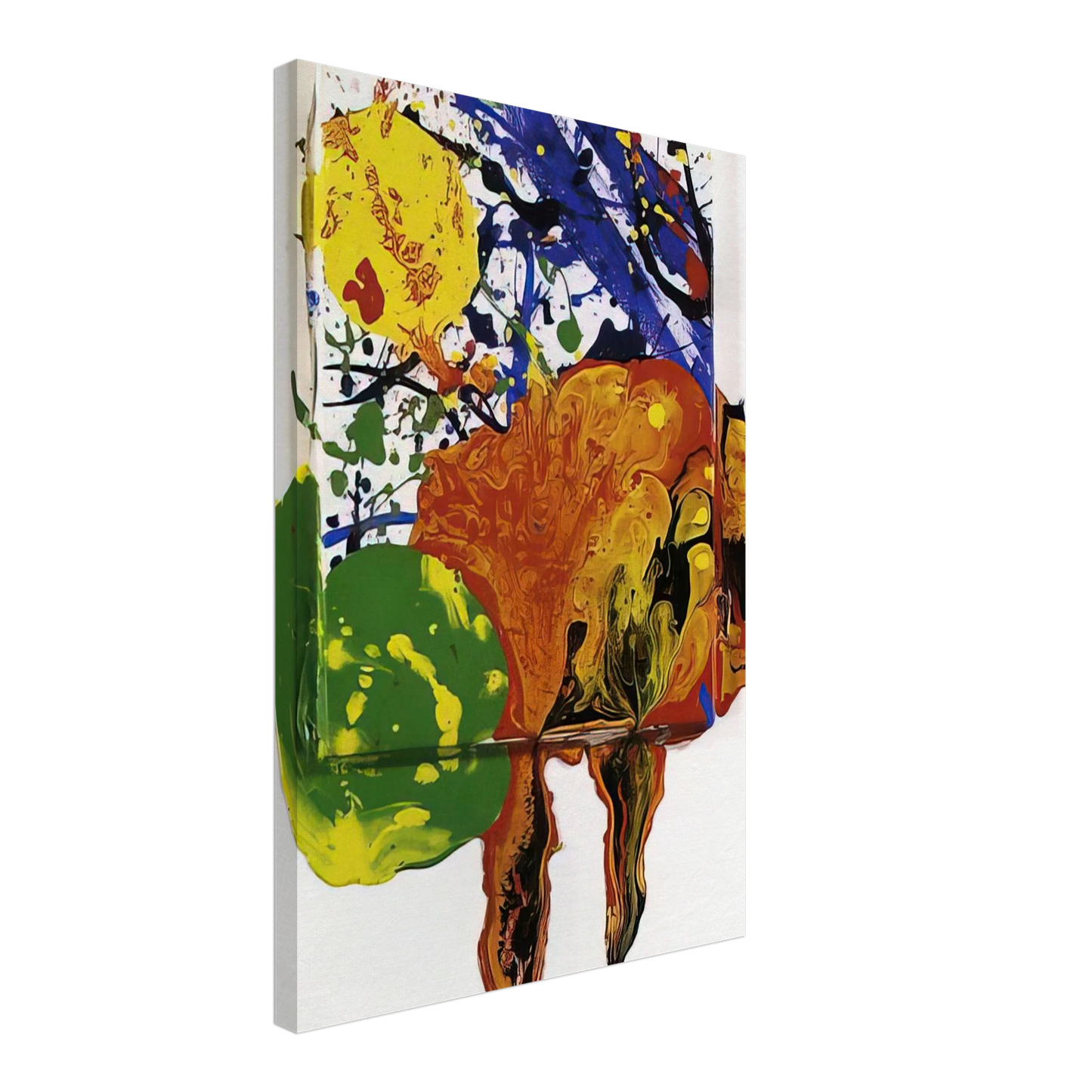 Sam Francis - Untitled  SFP89-105  Canvas - 70x100 cm / 28x40 inches-canvas