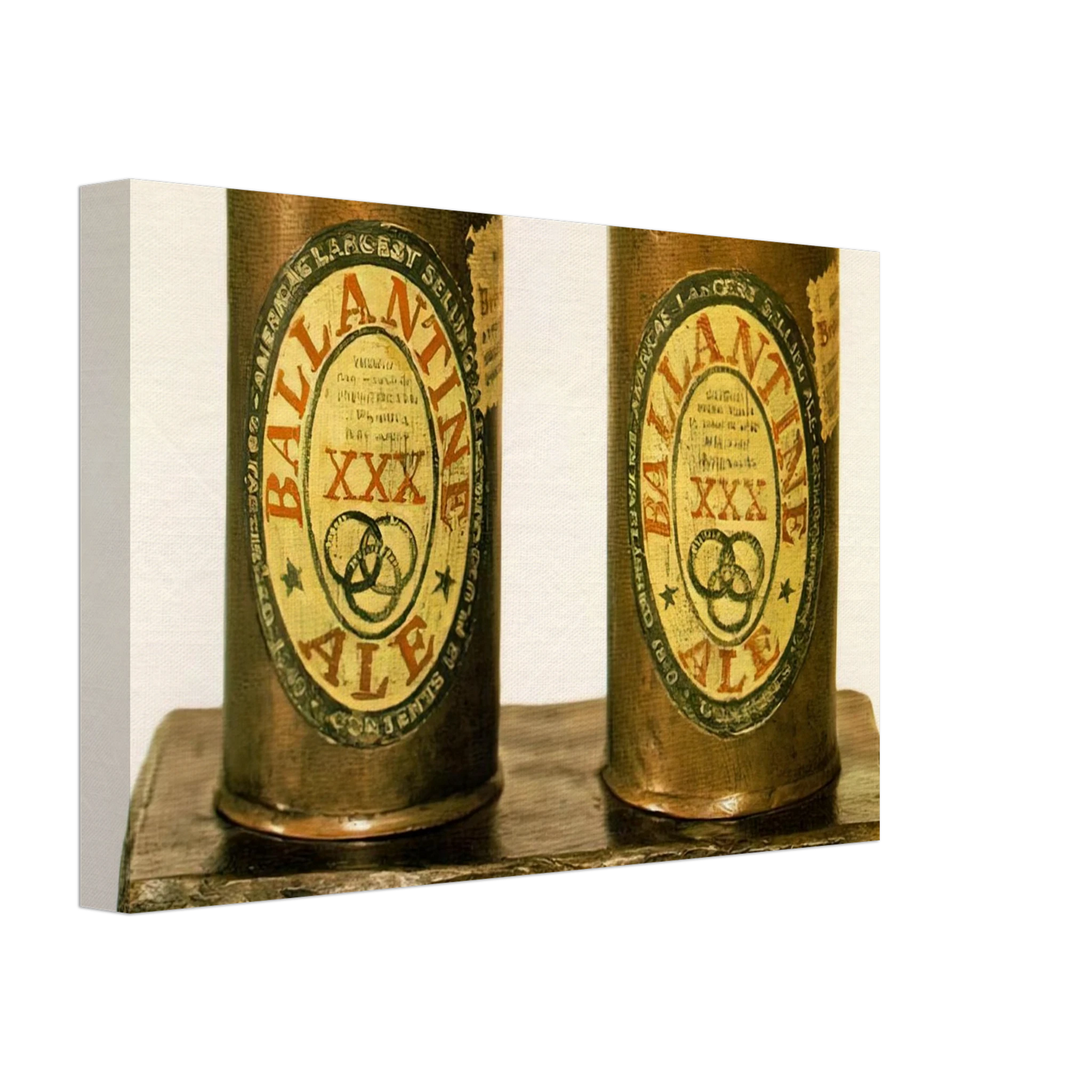 Jasper Johns - ALE CANS 1964 Canvas - 70x100 cm / 28x40 inches-canvas