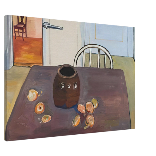 Alice Neel - Still Life Spring Lake Canvas - 20x30 cm / 8x12 inches-canvas