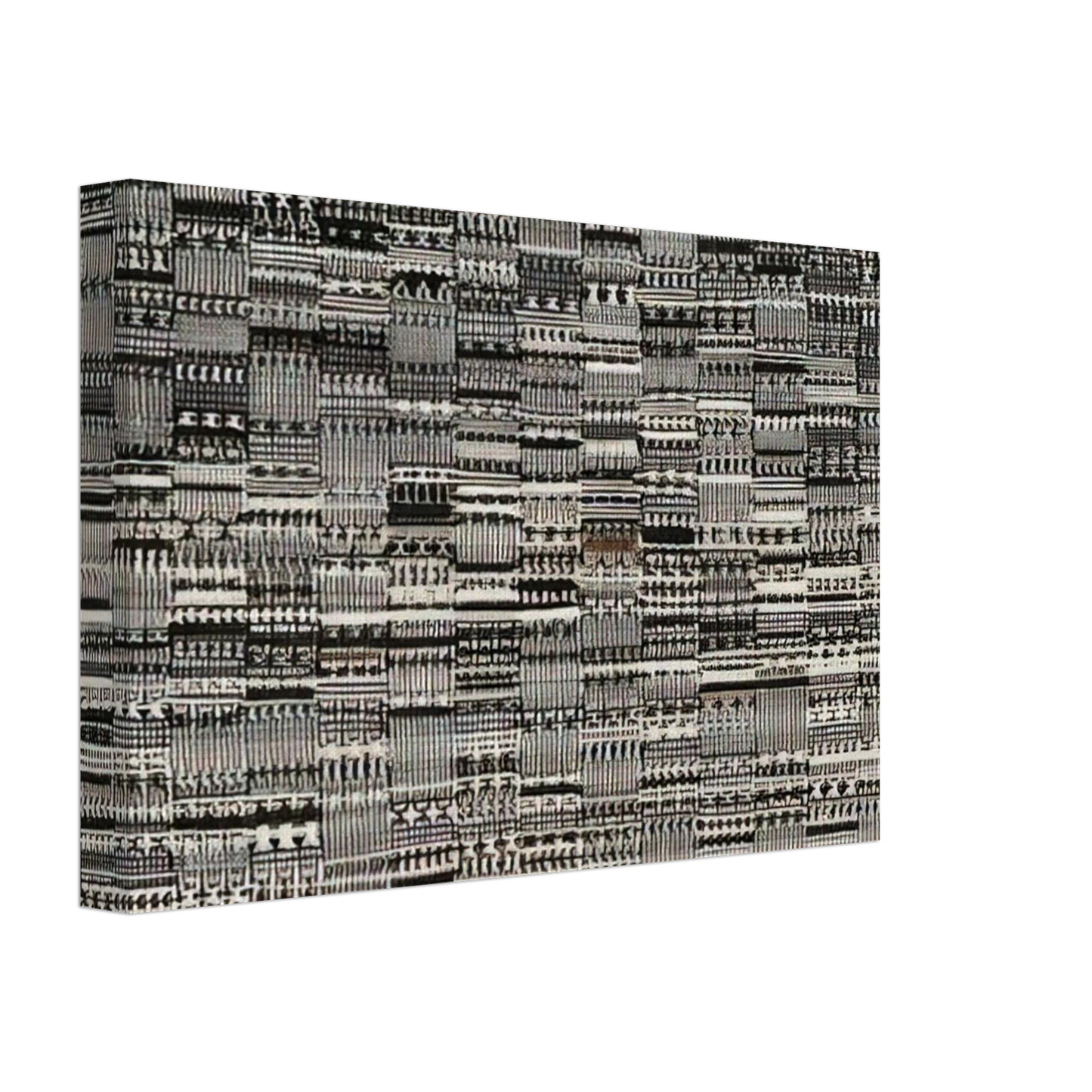 Anni Albers - OPEN LETTER 1958 Canvas - 40x60 cm / 16x24 inches-canvas