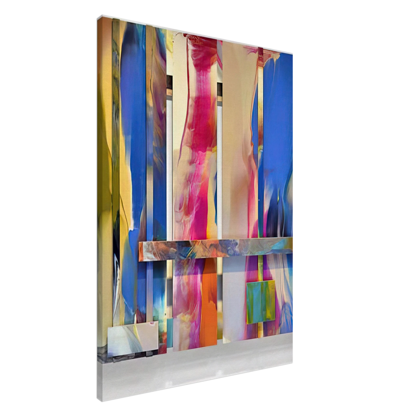 Sam Gilliam - Wide Canvas - 20x30 cm / 8x12 inches-canvas