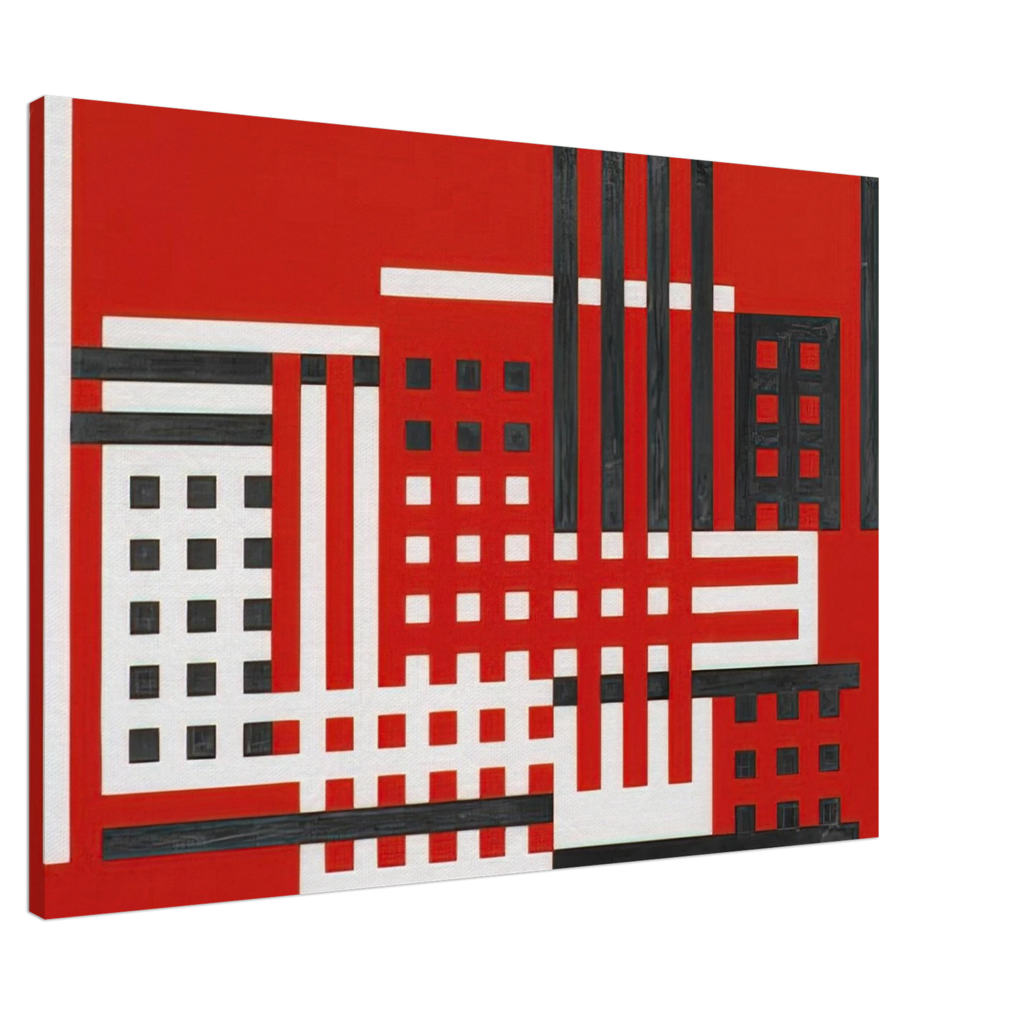 Josef Albers - FACTORY 1925 Canvas - 20x30 cm / 8x12 inches-canvas