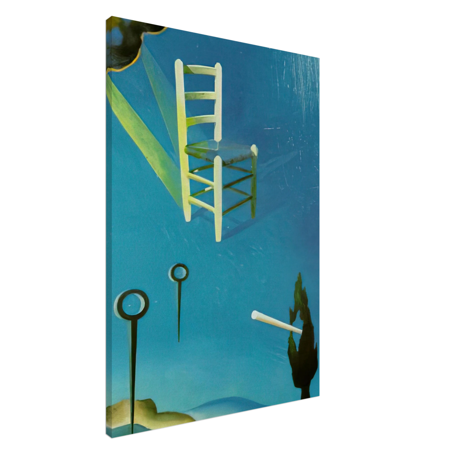 Salvador Dali - THE CHAIR 1 Canvas - 20x30 cm / 8x12 inches-canvas