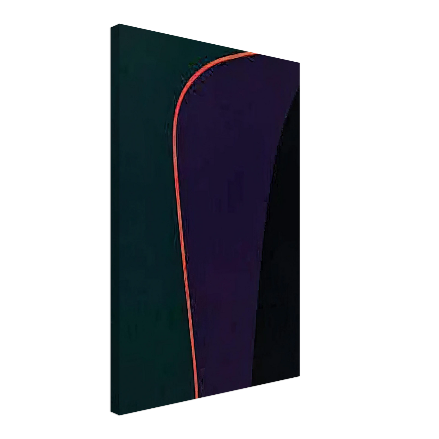 Lorser Feitelson - Untitled April 30 - 1977 Canvas - 40x60 cm / 16x24 inches-canvas