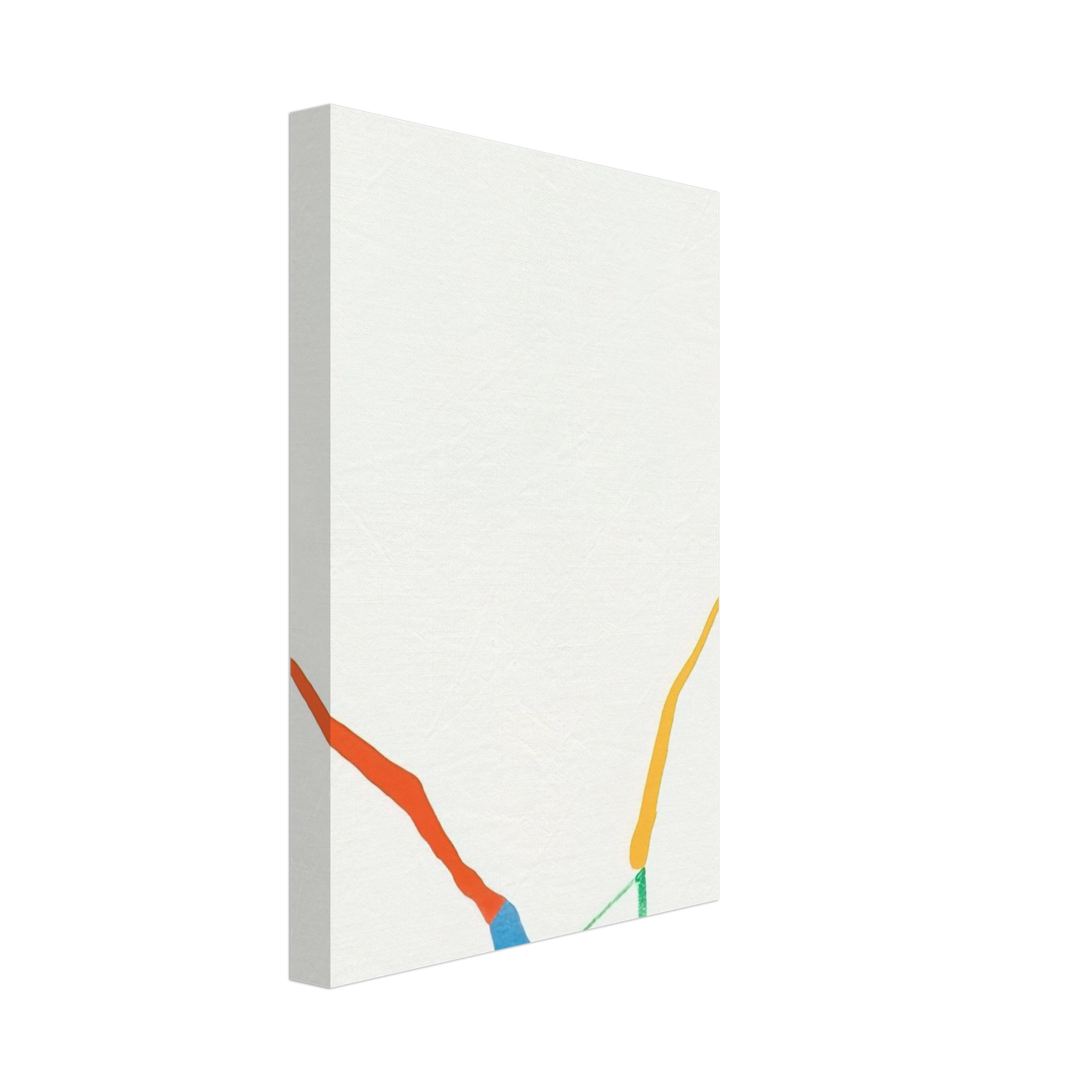 Helen Frankenthaler - What Red Lines Can Do - 1970 Canvas - 40x60 cm / 16x24 inches-canvas